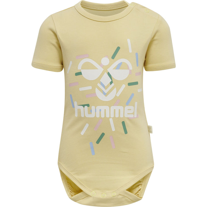 Hummel hmlLAKE BODY S/S - italian straw