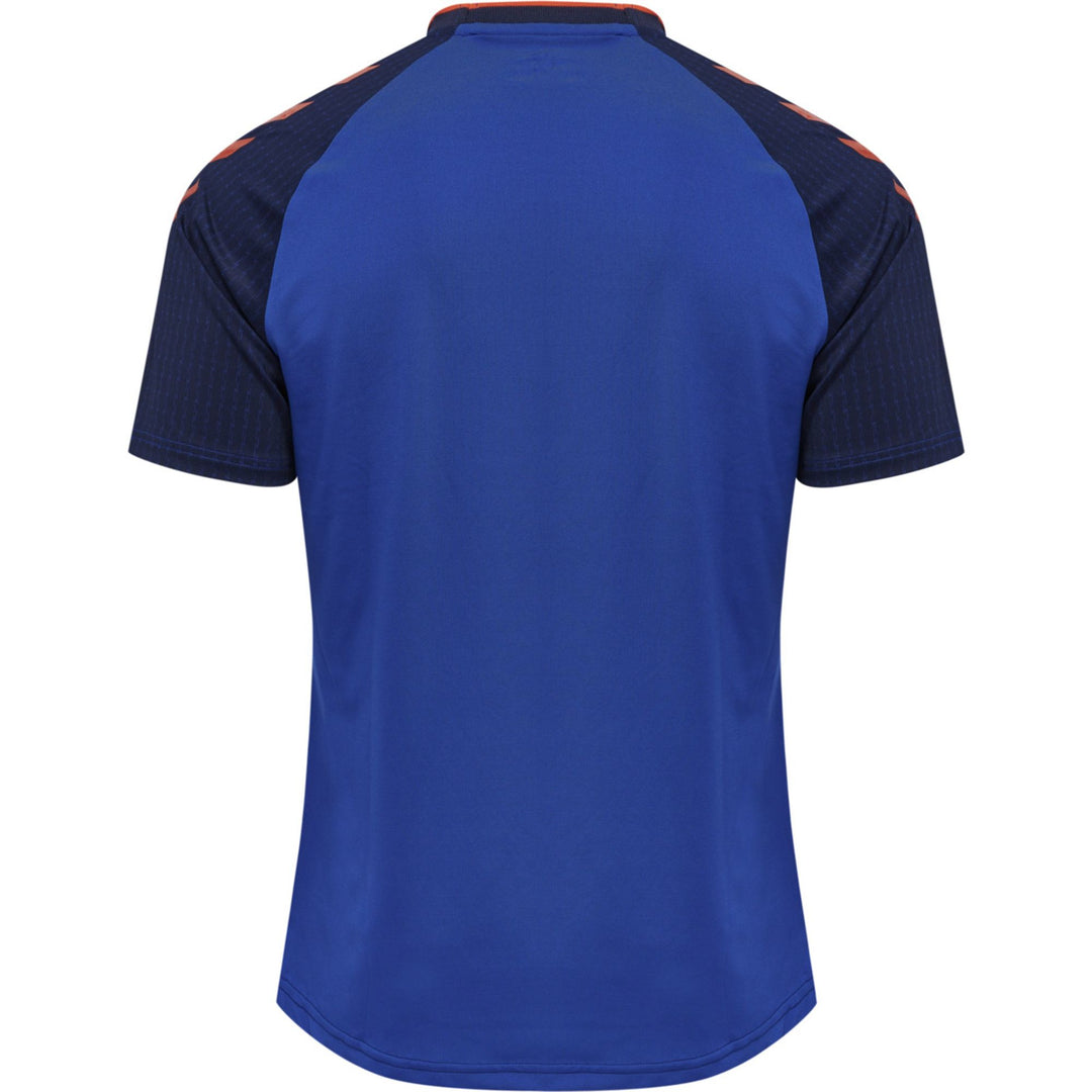 Hummel Hmlpro Grid Game Jersey S/S - surf the web/maritime blue