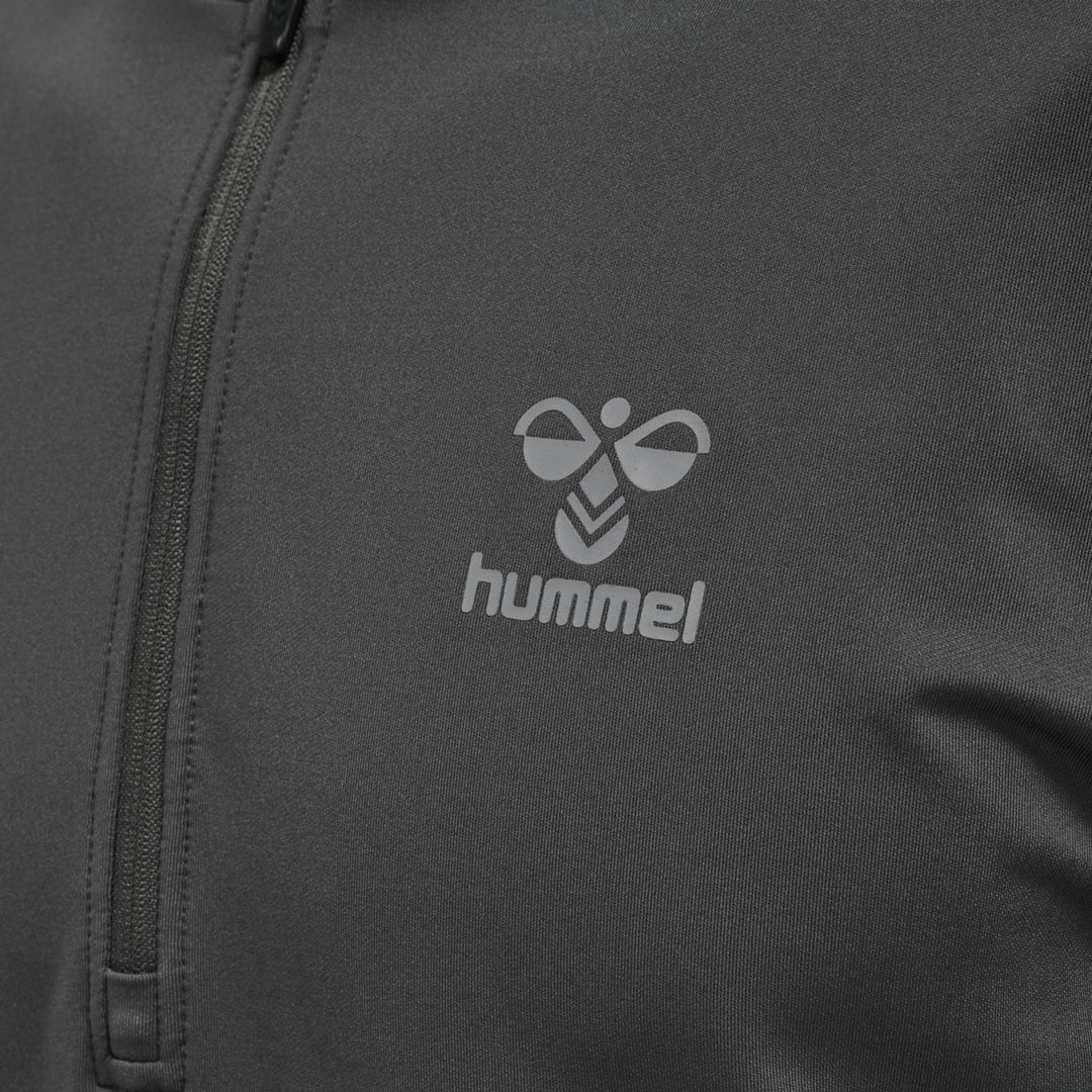 Hummel Hmlpro Grid Half Zip Training L/S - forged iron/quiet shade