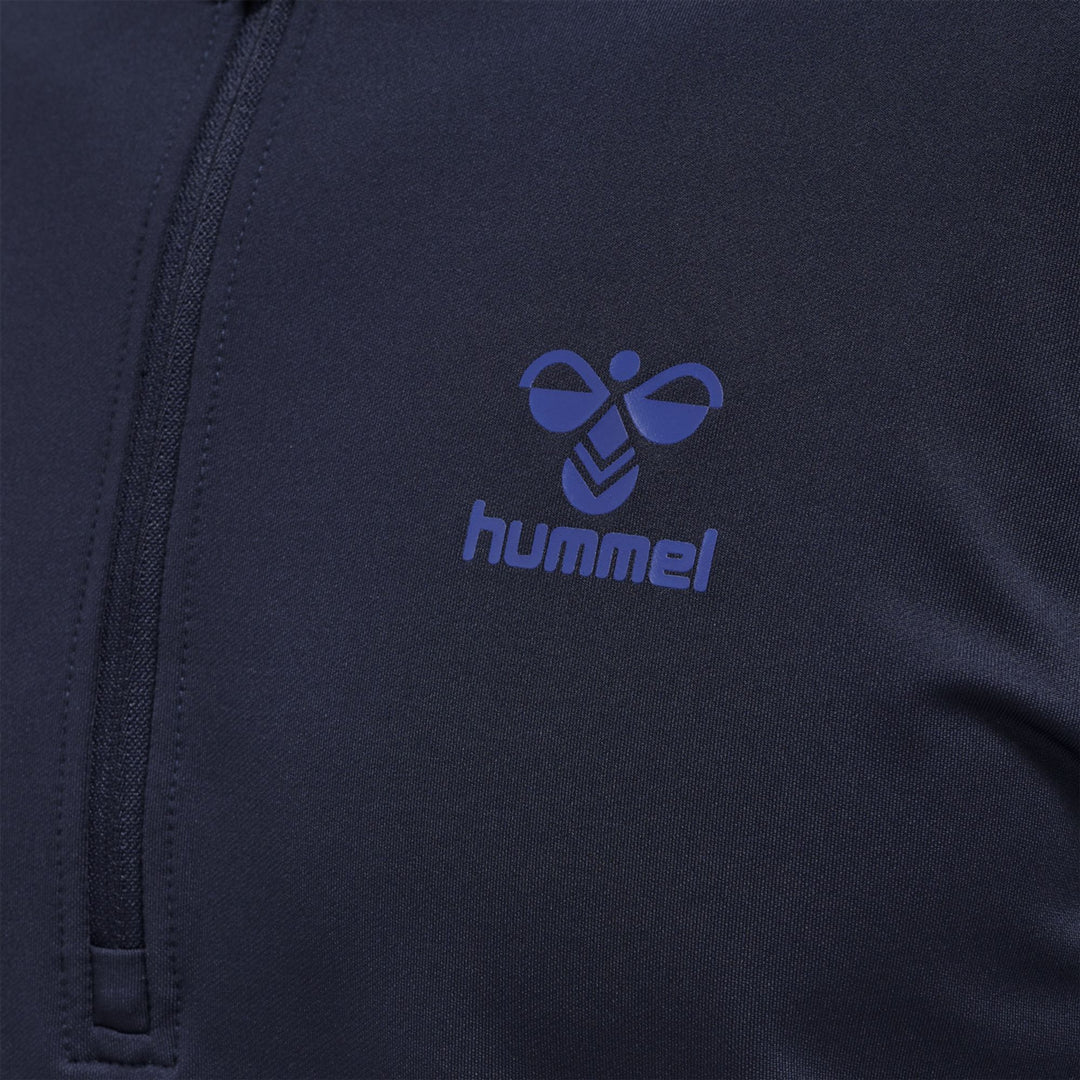Hummel Hmlpro Grid Half Zip Training L/S - maritime blue/surf the web