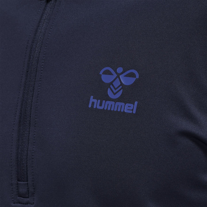 Hummel Hmlpro Grid Half Zip Training L/S - maritime blue/surf the web
