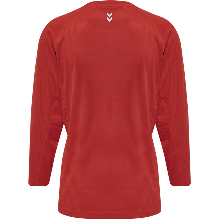 Hummel Hmlgg12 Training Tee L/S Woman - aura orange