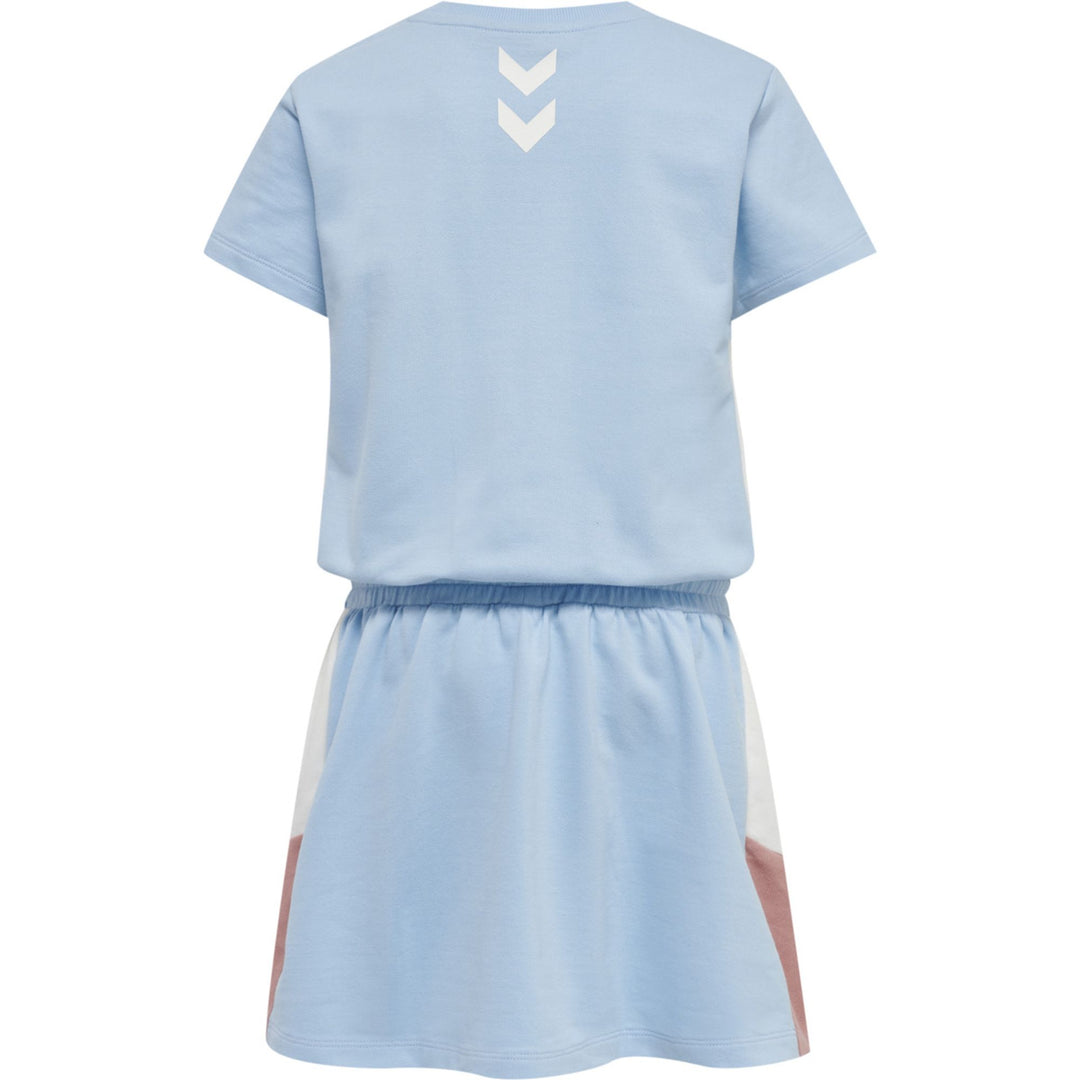 Hummel hmlCALIDA DRESS S/S - cerulean