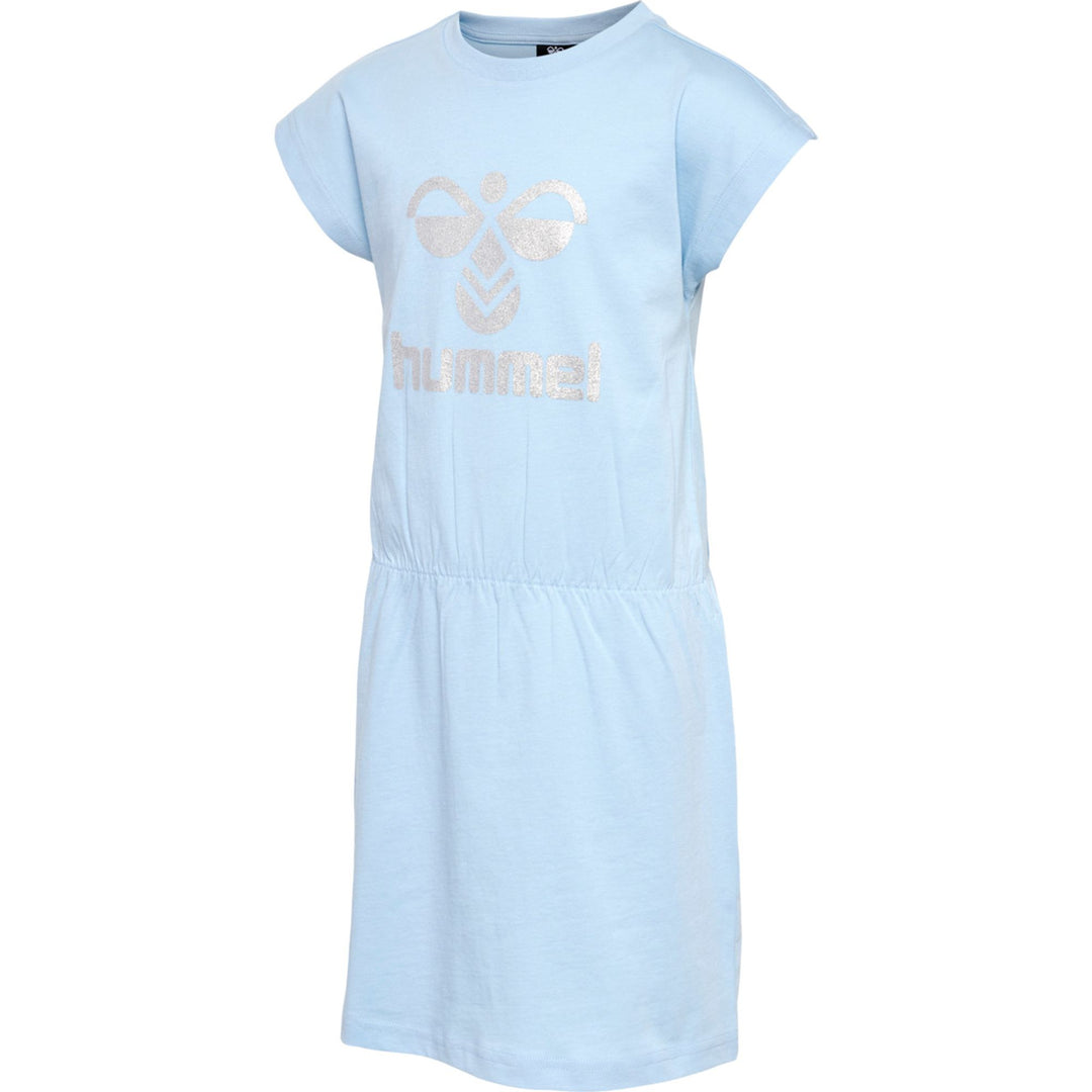 Hummel hmlTWILIGHT DRESS S/S - cerulean