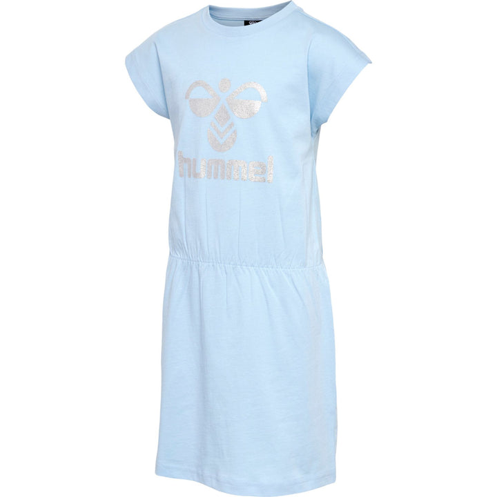 Hummel hmlTWILIGHT DRESS S/S - cerulean