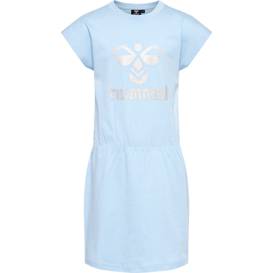 Hummel hmlTWILIGHT DRESS S/S - cerulean