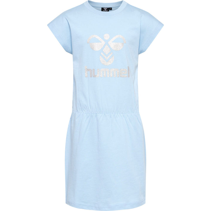 Hummel hmlTWILIGHT DRESS S/S - cerulean
