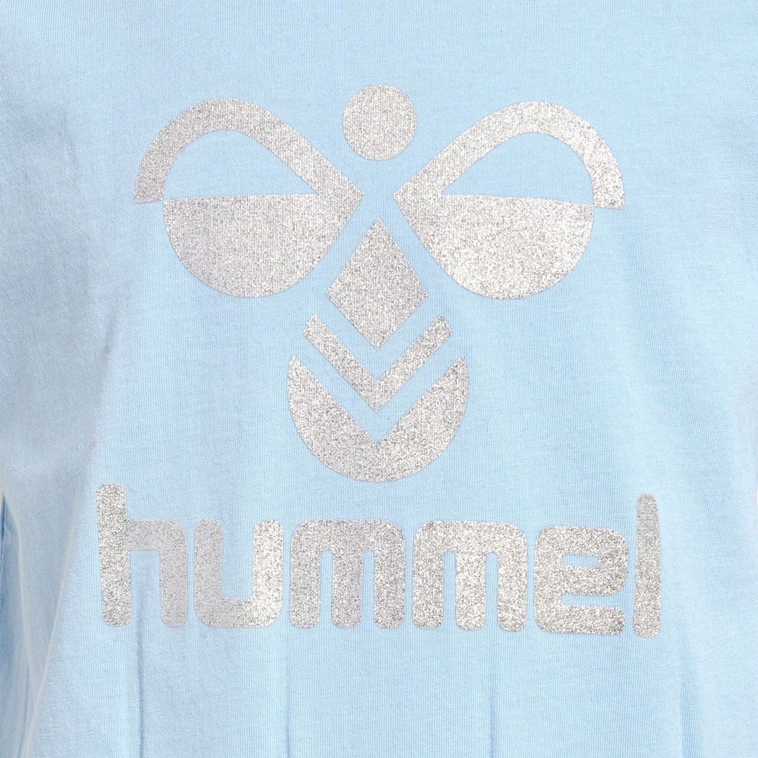Hummel hmlTWILIGHT DRESS S/S - cerulean
