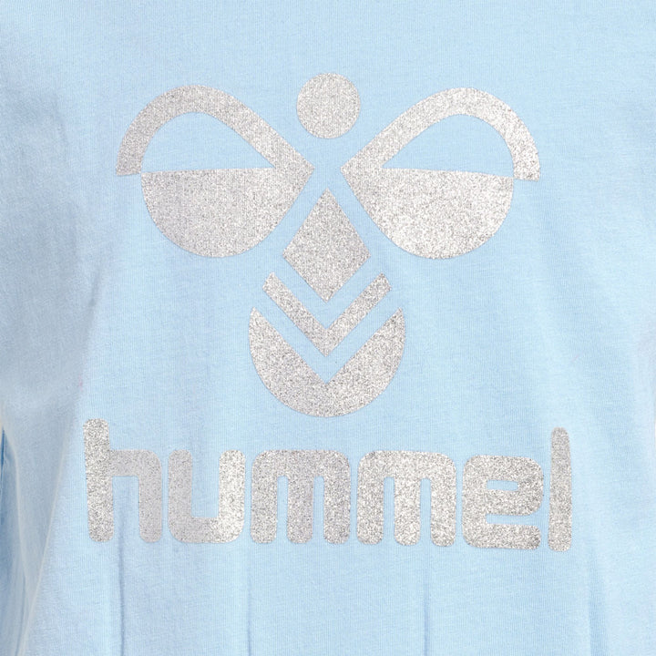 Hummel hmlTWILIGHT DRESS S/S - cerulean
