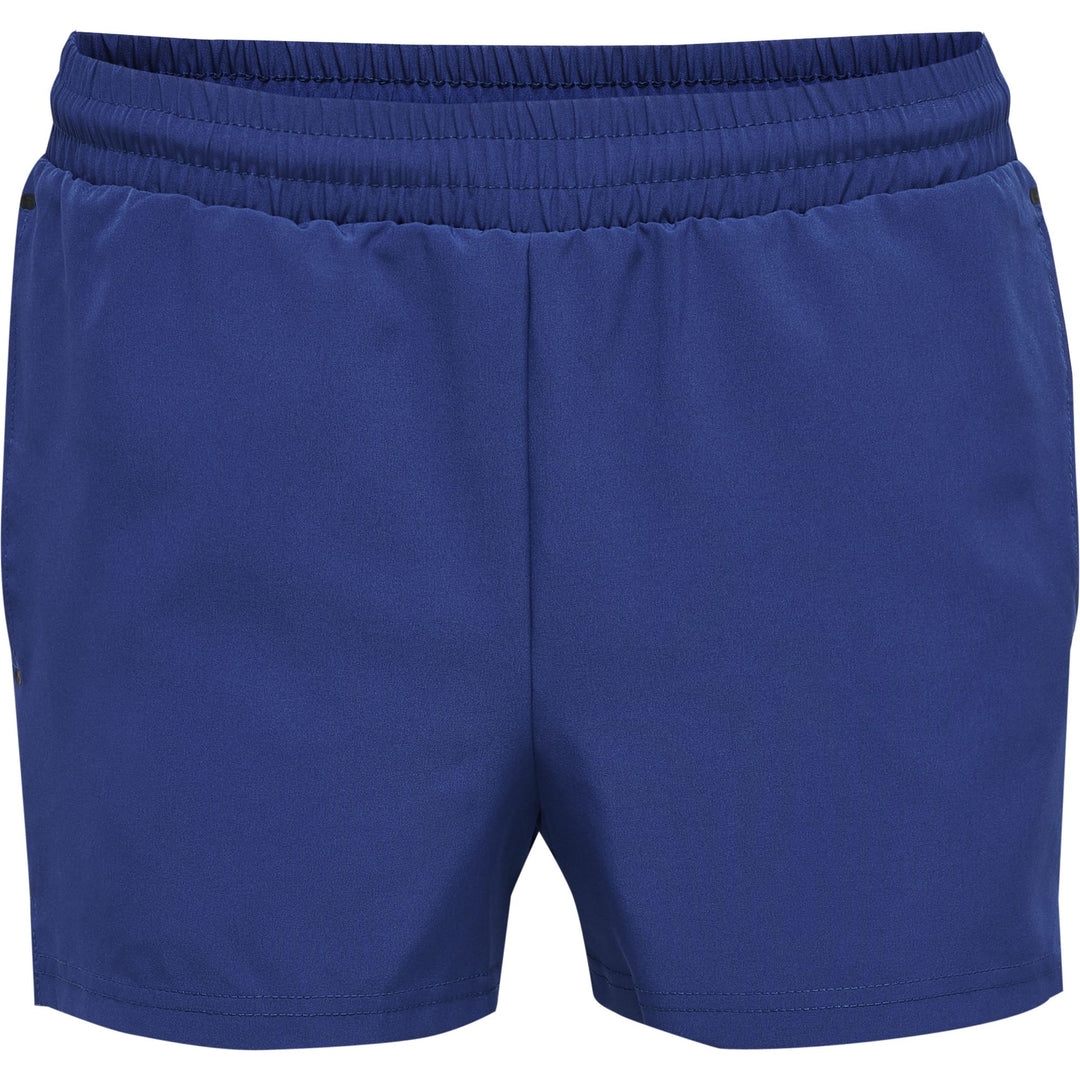 Hummel Hmlmove Grid Woven Shorts Woman - sodalite blue