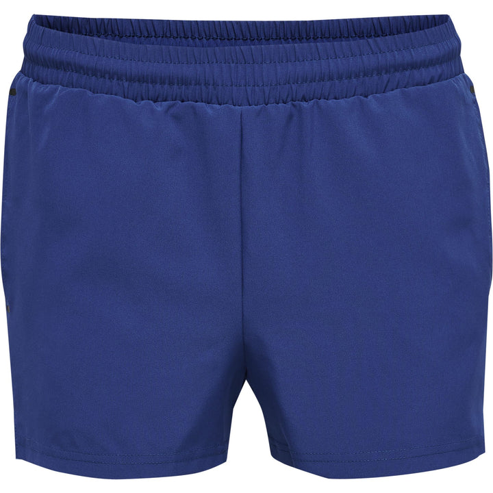 Hummel Hmlmove Grid Woven Shorts Woman - sodalite blue