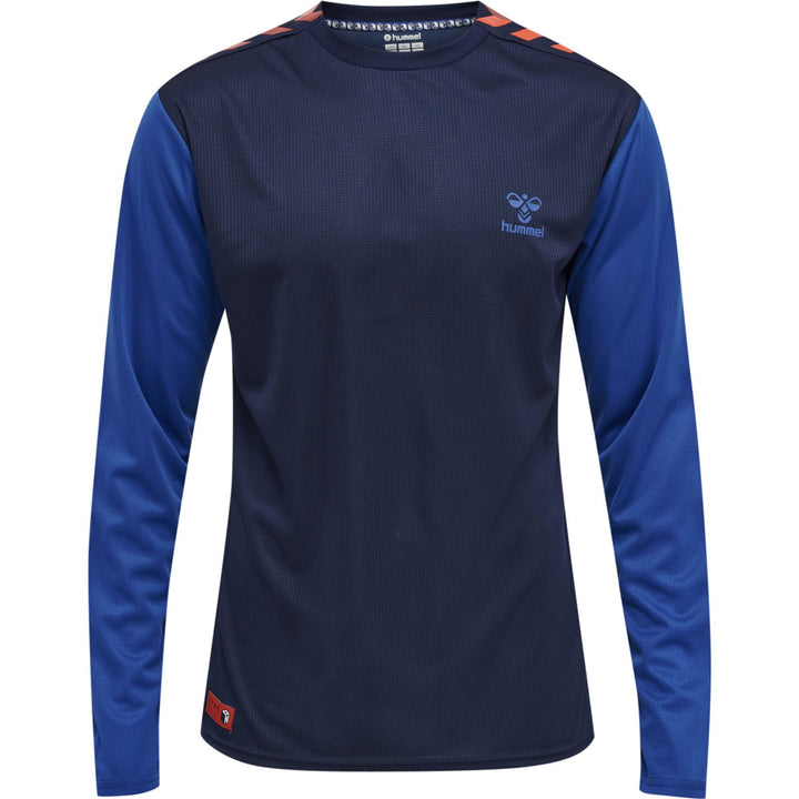 Hummel Hmlpro Grid Game Jersey L/S - maritime blue/surf the web