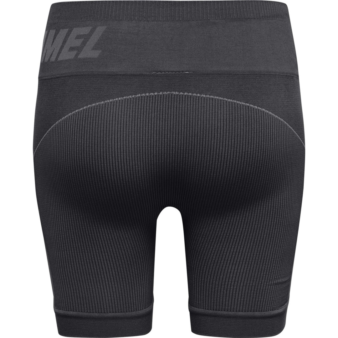 Hummel Hmlte Christel 2-Pack Seaml Shorts - black/chateau grey