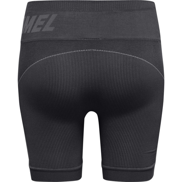 Hummel Hmlte Christel 2-Pack Seaml Shorts - black/chateau grey