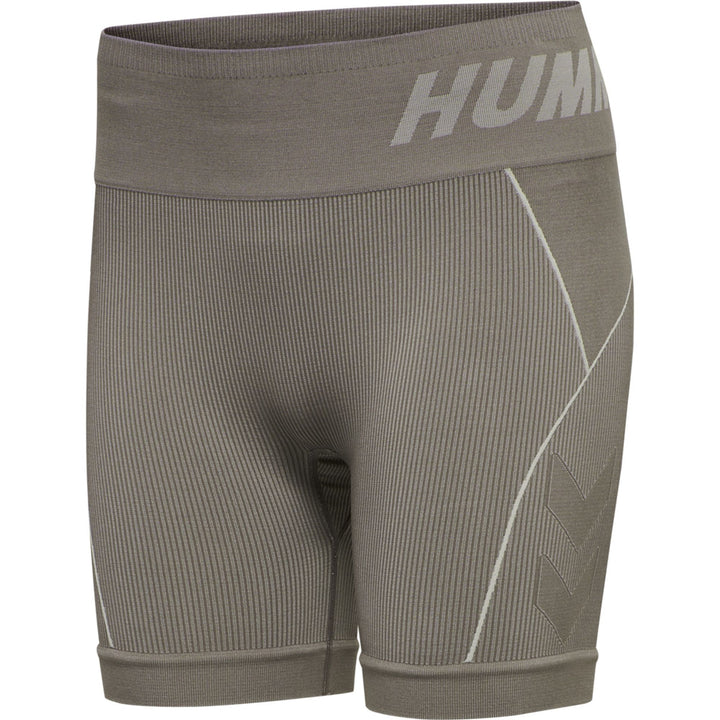 Hummel Hmlte Christel 2-Pack Seaml Shorts - black/chateau grey