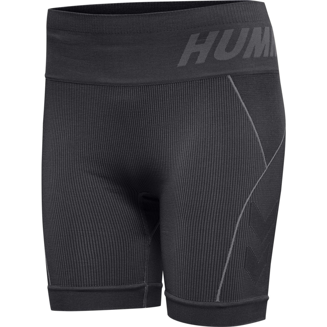 Hummel Hmlte Christel 2-Pack Seaml Shorts - black/chateau grey
