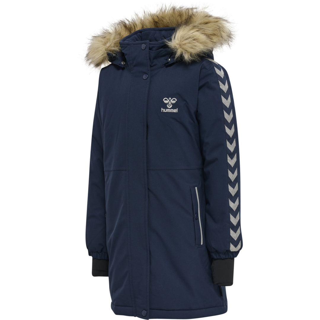 Hummel Hmlleaf Tex Coat - black iris