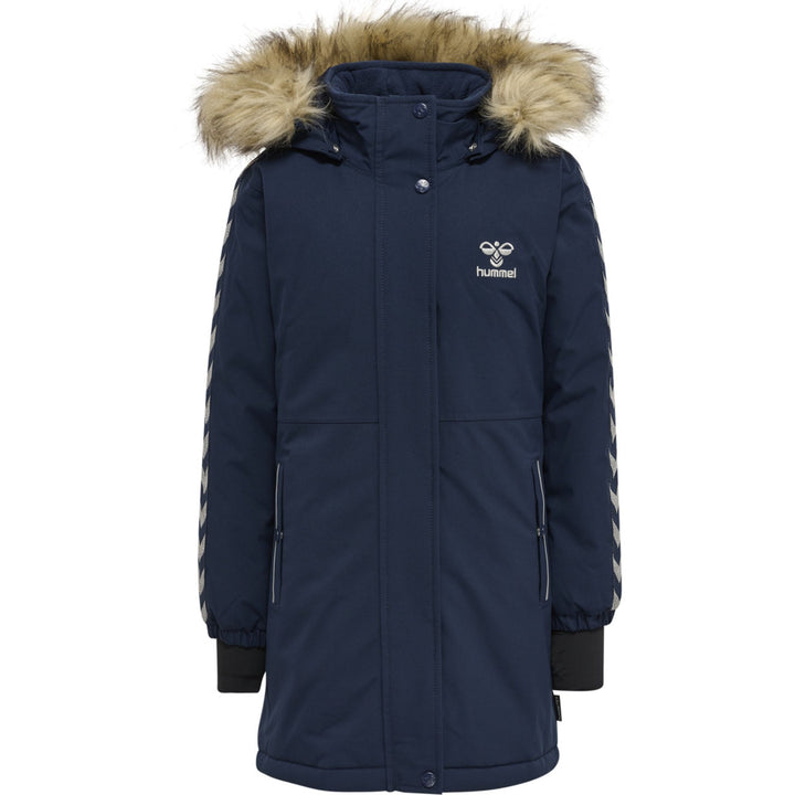 Hummel Hmlleaf Tex Coat - black iris