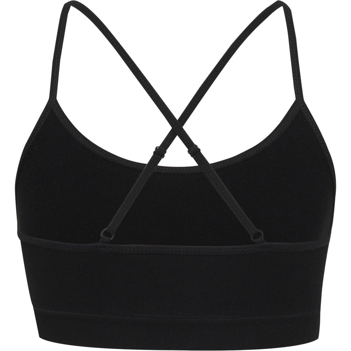 Hummel Hmljuno 3 Pack Seamless Bra - black