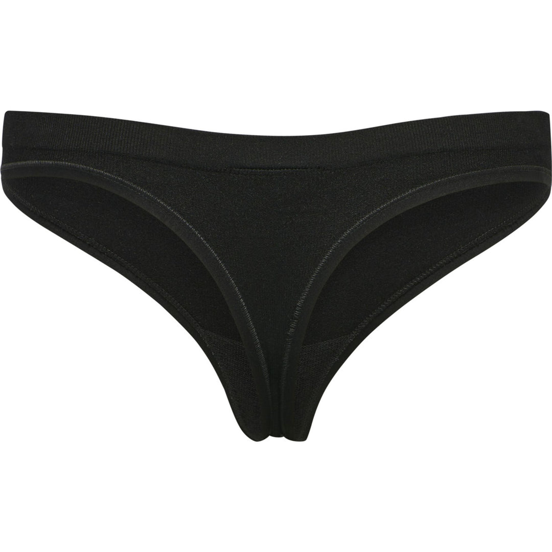 Hummel Hmljuno 3-Pack Seamless Thong - black