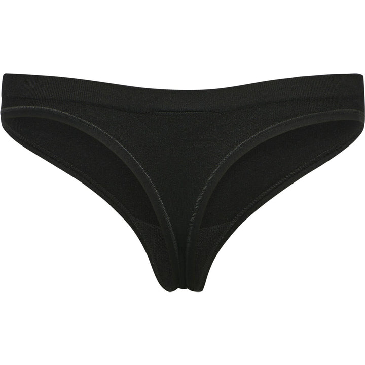 Hummel Hmljuno 3-Pack Seamless Thong - black