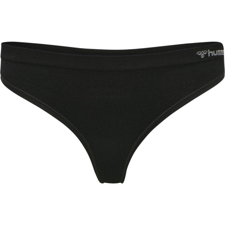 Hummel Hmljuno 3-Pack Seamless Thong - black