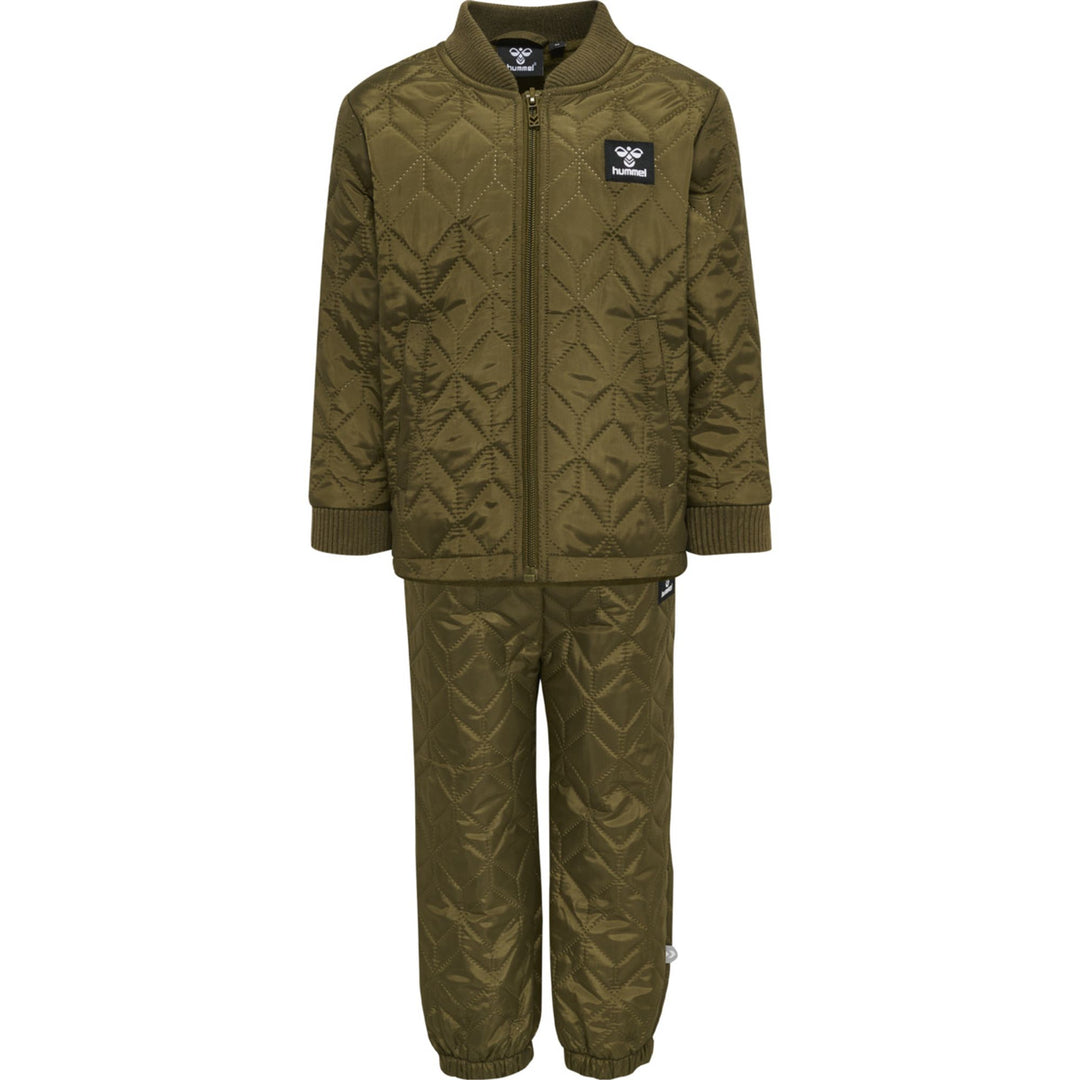 Hummel Hmlnule Mini Thermo Set - dark olive