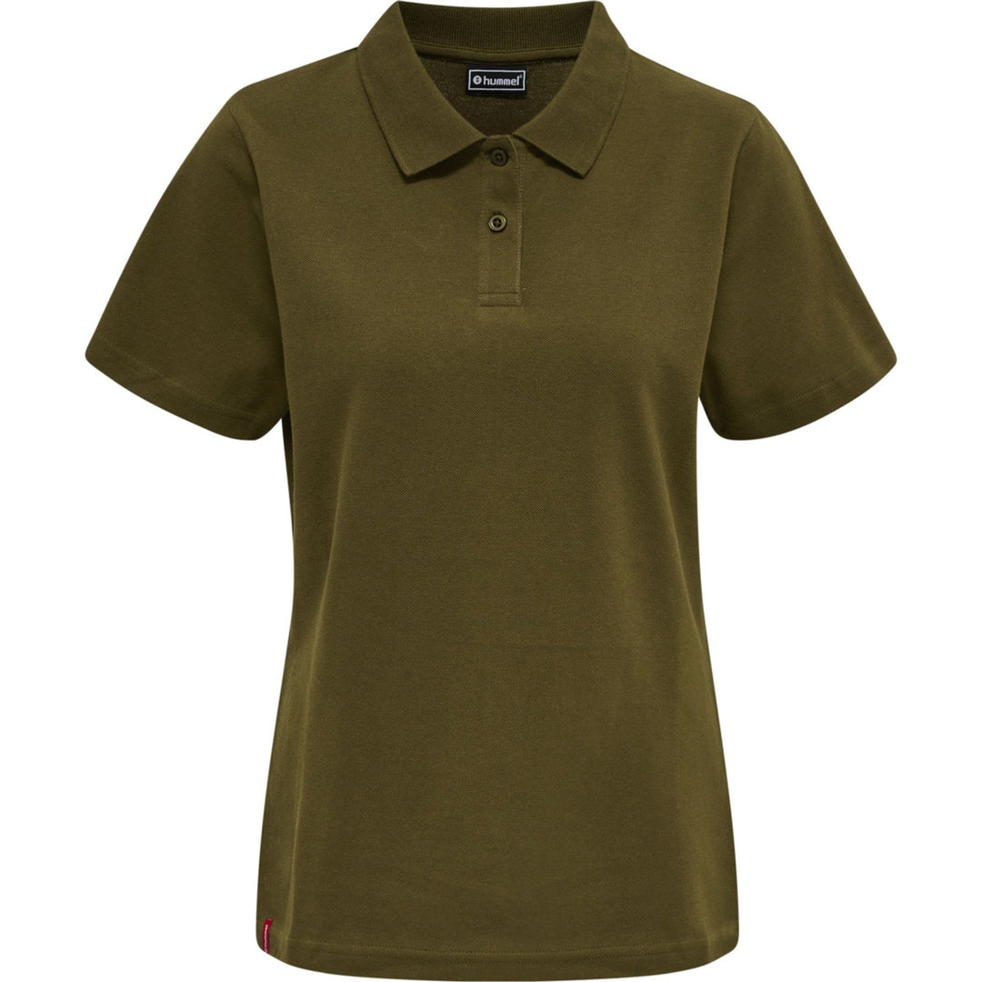 Hummel Hmlred Classic Polo Woman - dark olive