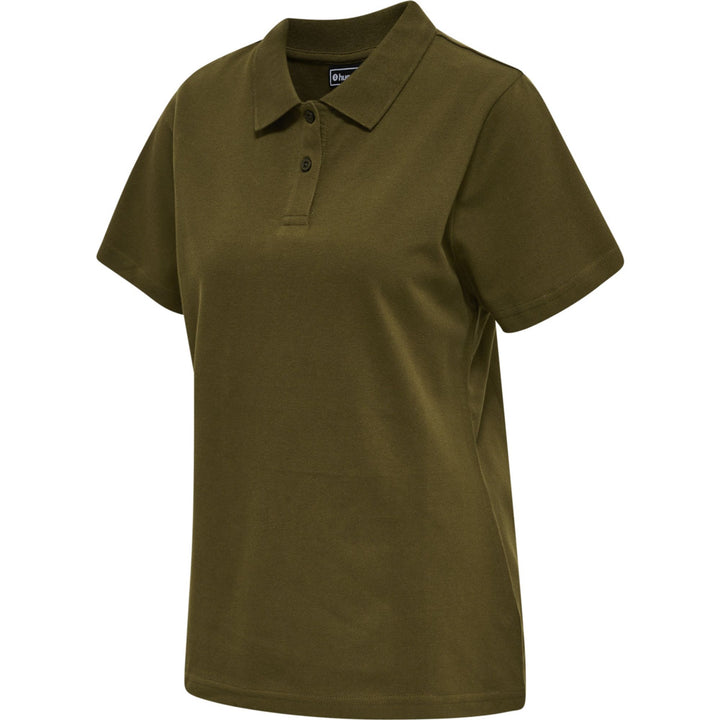 Hummel Hmlred Stretch Polo Woman - dark olive