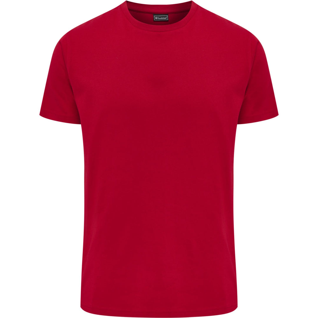 Hummel Hmlred Basic T-Shirt S/S - tango red