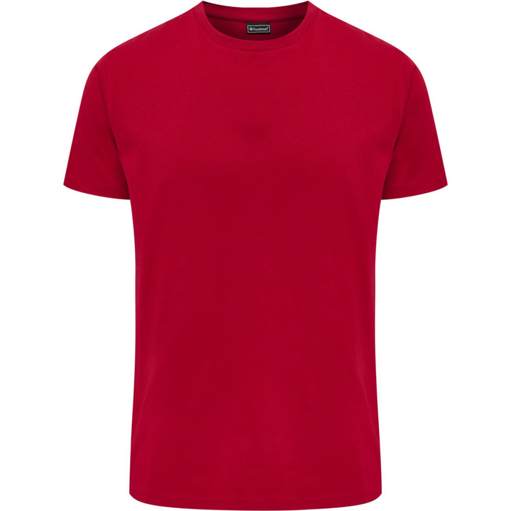 Hummel Hmlred Basic T-Shirt S/S - tango red