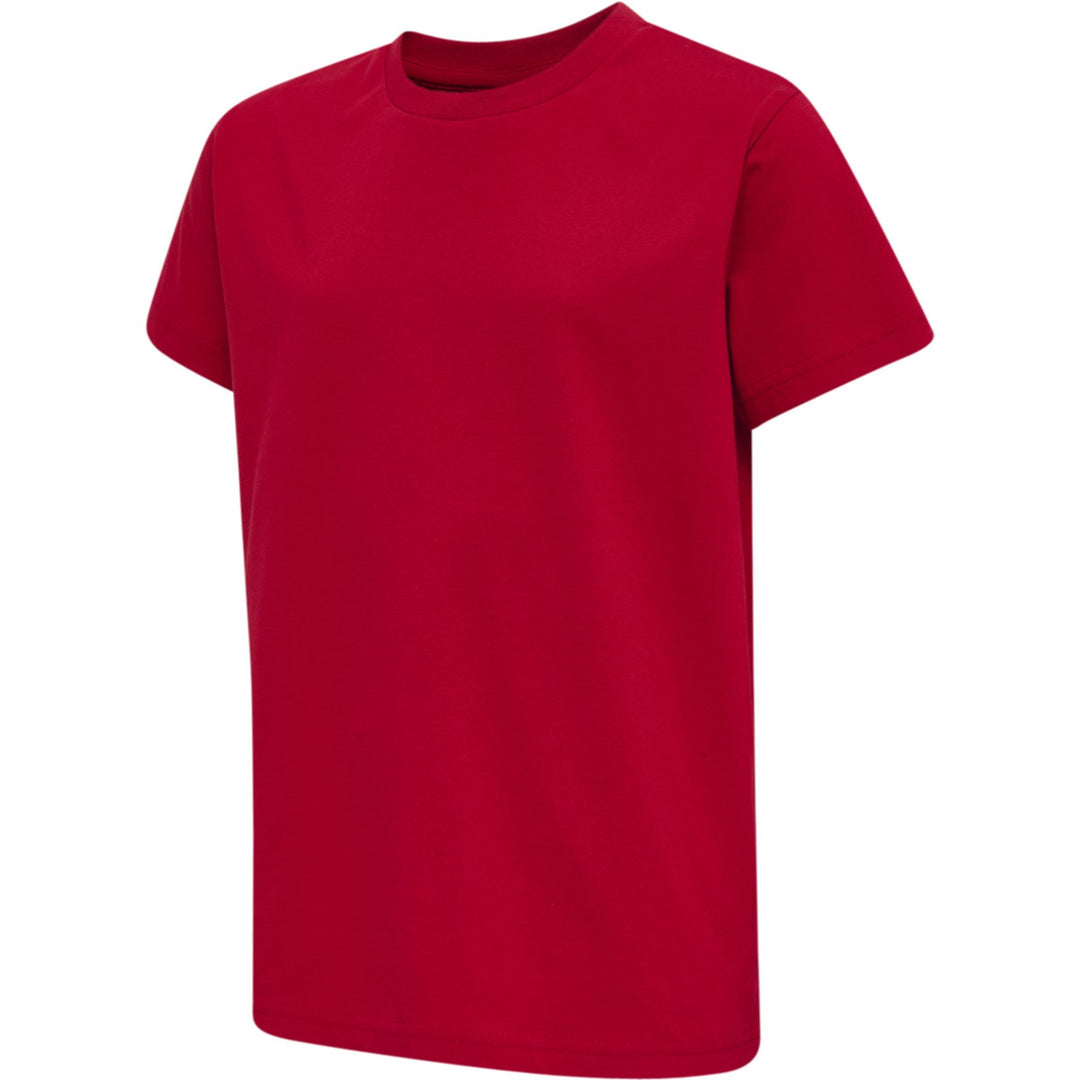Hummel Hmlred Basic T-Shirt S/S Kids - tango red