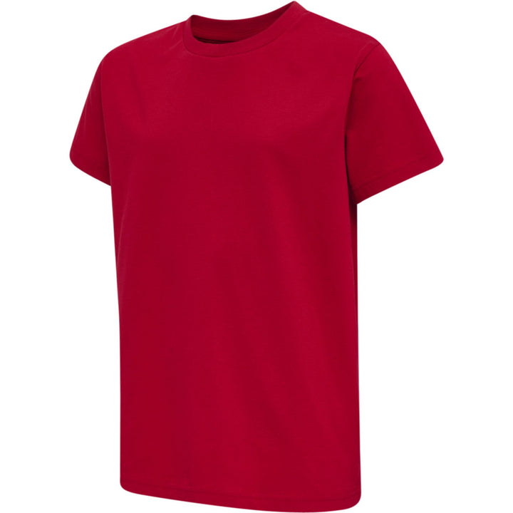 Hummel Hmlred Basic T-Shirt S/S Kids - tango red