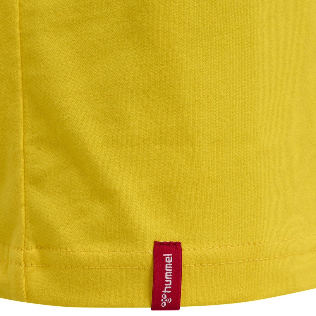 Hummel Hmlred Basic T-Shirt S/S Kids - empire yellow