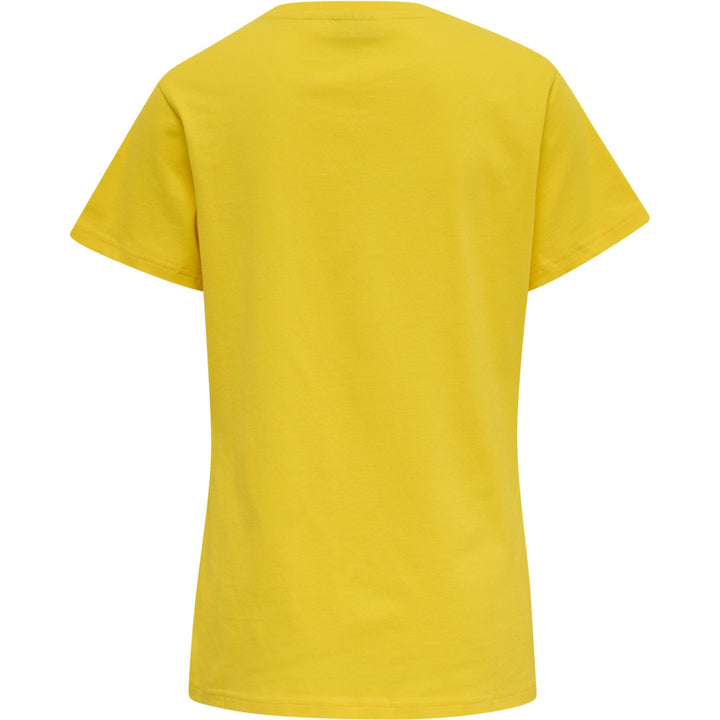 Hummel Hmlred Basic T-Shirt S/S Woman - empire yellow