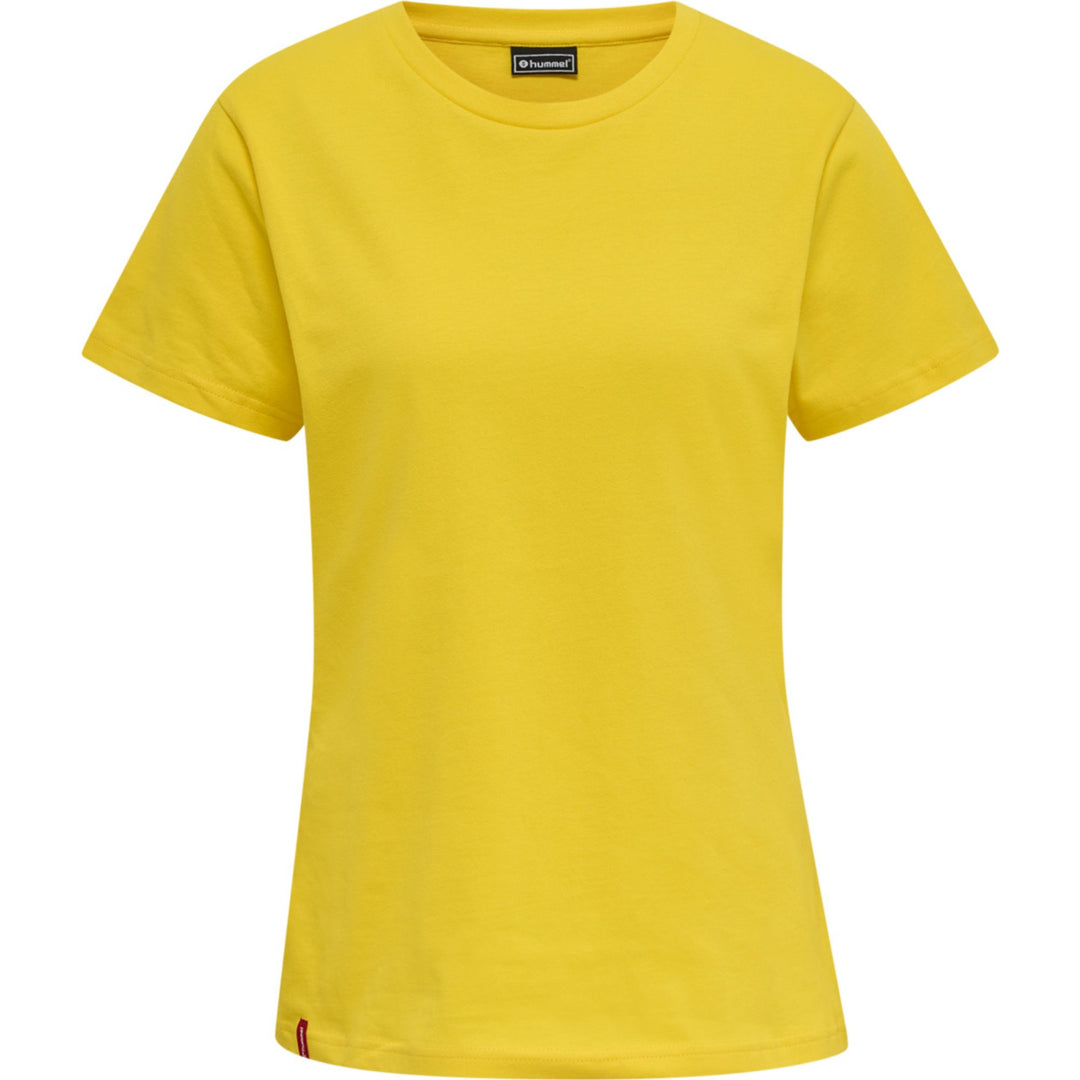 Hummel Hmlred Basic T-Shirt S/S Woman - empire yellow