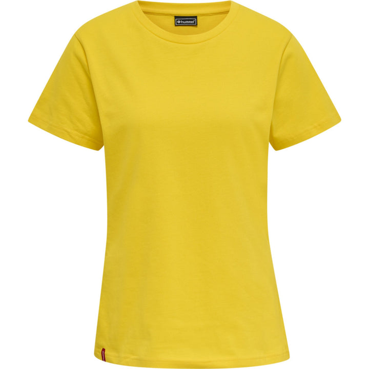 Hummel Hmlred Basic T-Shirt S/S Woman - empire yellow