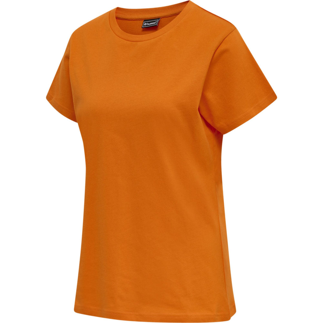 Hummel Hmlred Basic T-Shirt S/S Woman - orange tiger