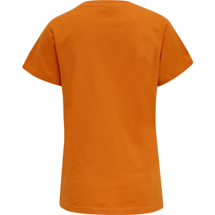 Hummel Hmlred Basic T-Shirt S/S Woman - orange tiger