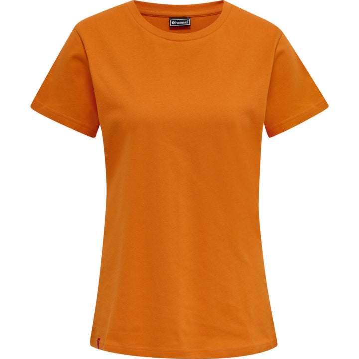 Hummel Hmlred Basic T-Shirt S/S Woman - orange tiger