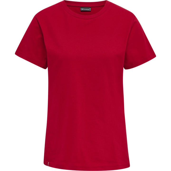 Hummel Hmlred Heavy T-Shirt S/S Woman - tango red