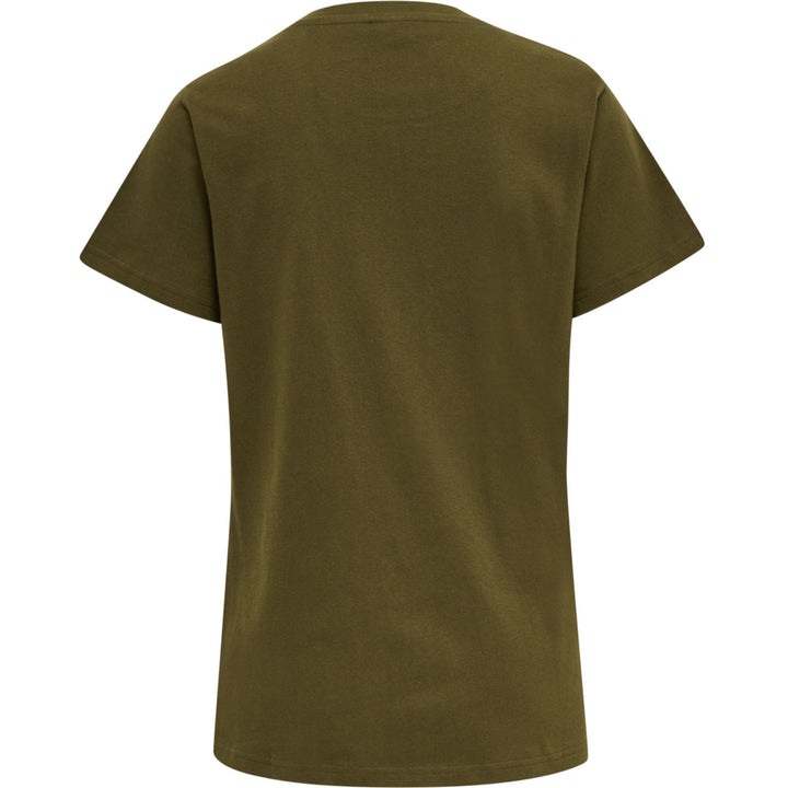 Hummel Hmlred Heavy T-Shirt S/S Woman - dark olive