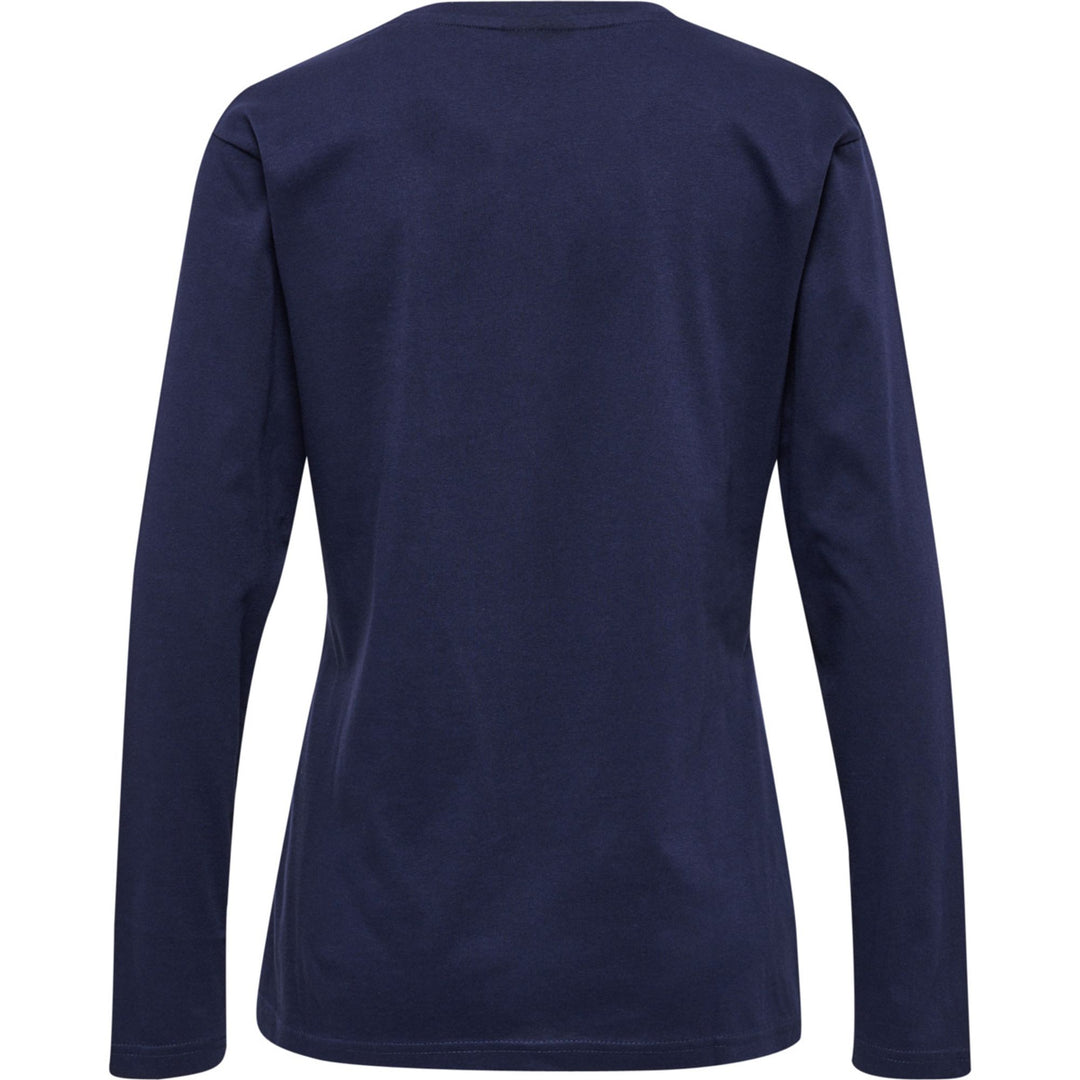 Hummel Hmlred Heavy T-Shirt L/S Woman - marine