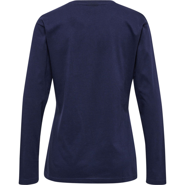 Hummel Hmlred Heavy T-Shirt L/S Woman - marine