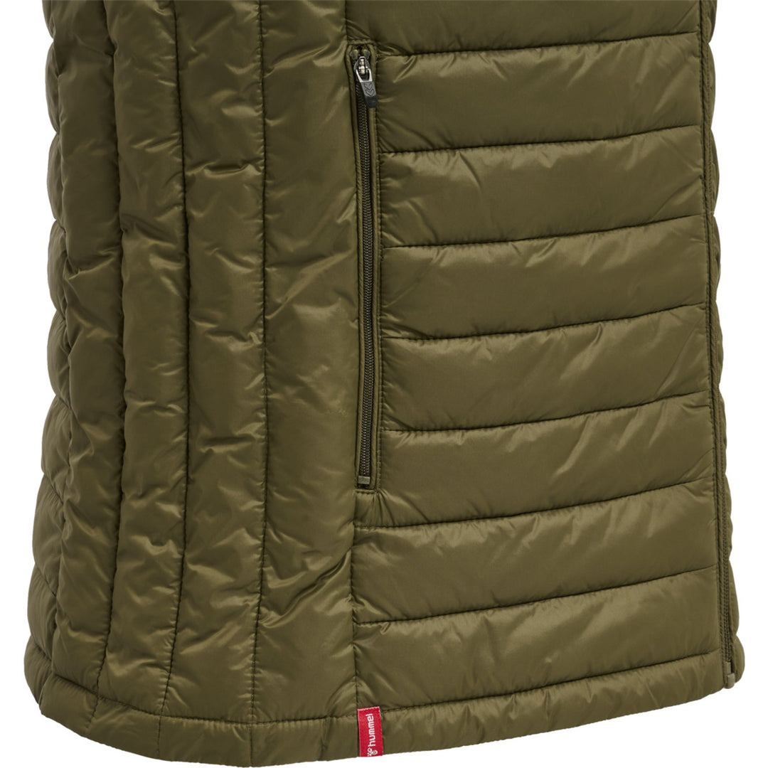 Hummel Red Quilted Waistcoat Ärmellose Weste