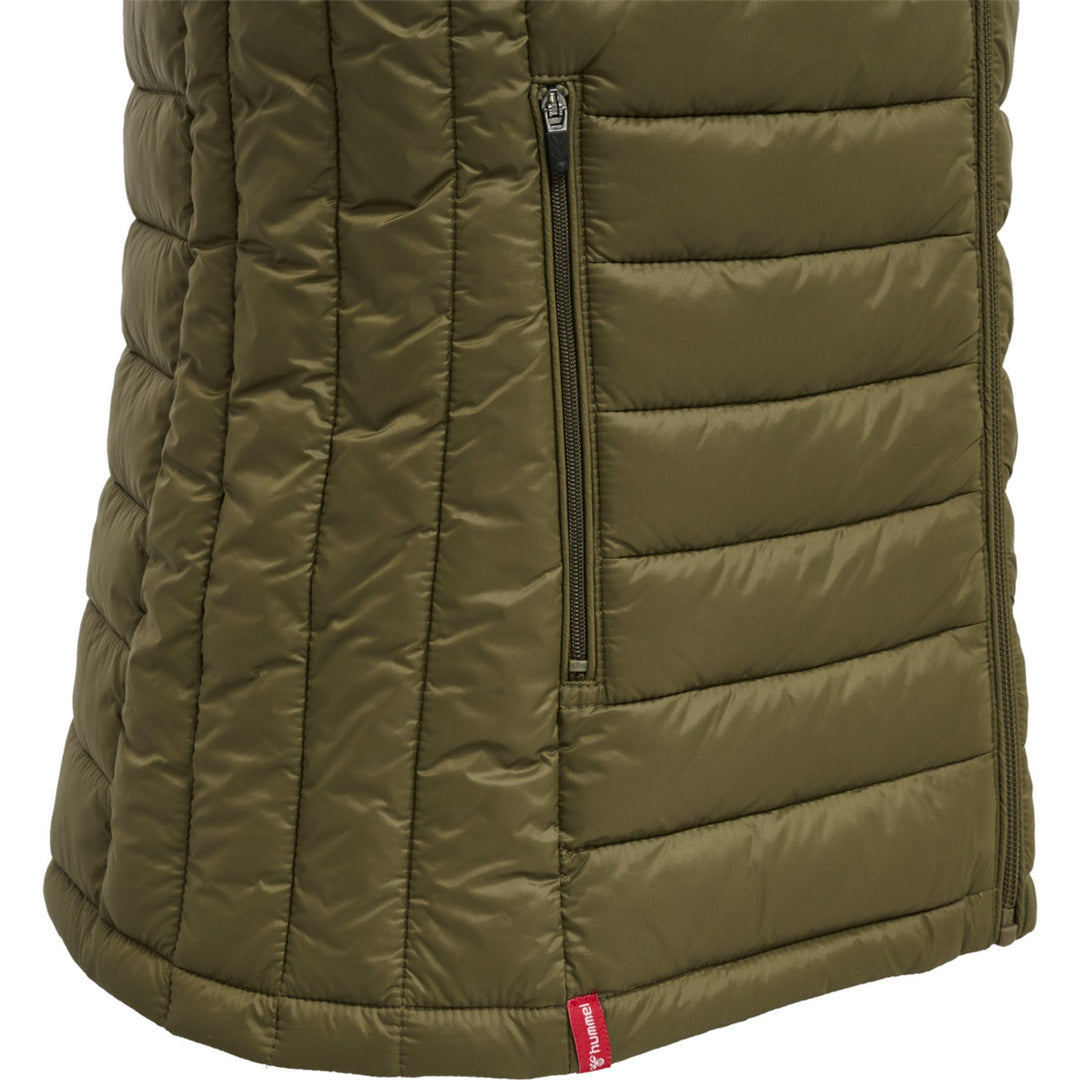 Hummel Hmlred Quilted Waistcoat Woman - dark olive