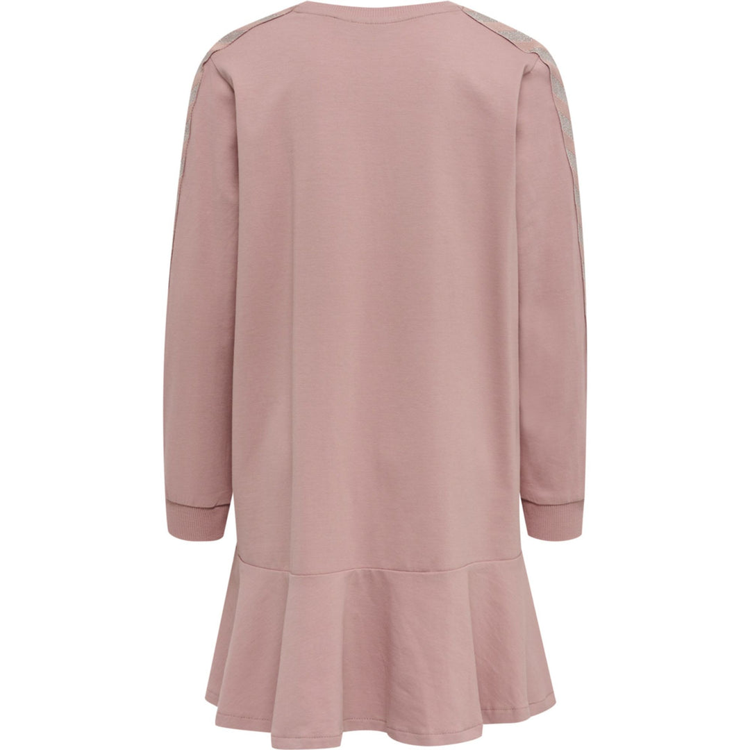 Hummel Hmlevelyn Dress L/S - woodrose