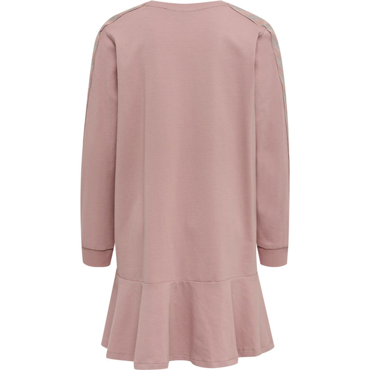 Hummel Hmlevelyn Dress L/S - woodrose