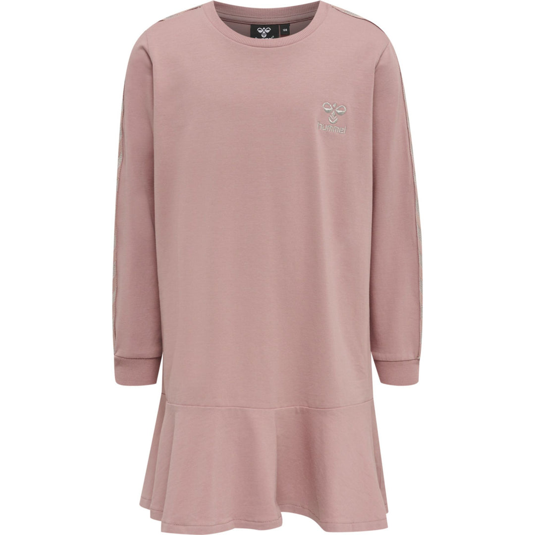 Hummel Hmlevelyn Dress L/S - woodrose