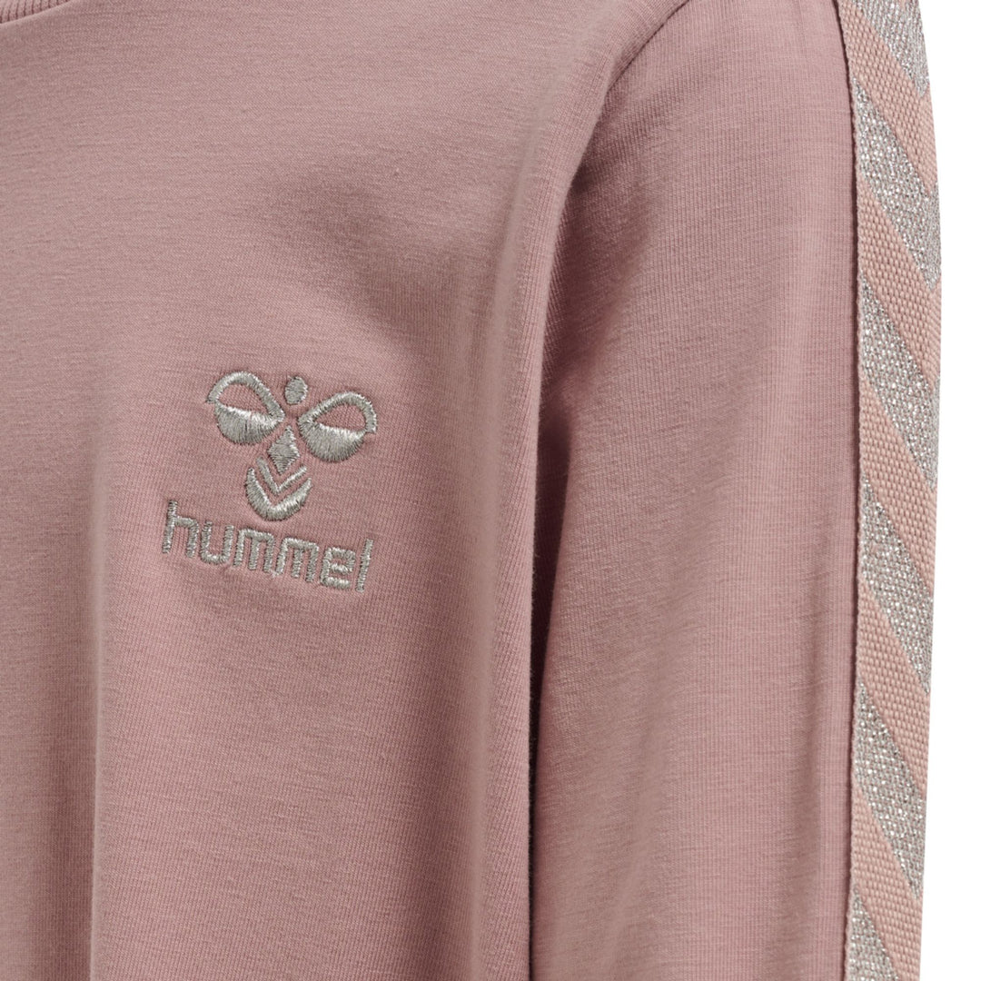 Hummel Hmlevelyn Dress L/S - woodrose